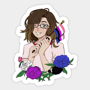 Genderfluid Pride Sticker